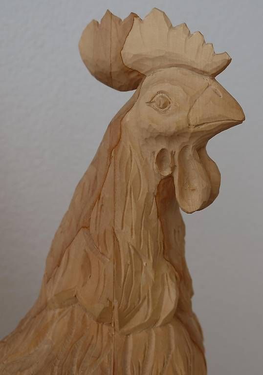 Sculture & Statue: Güggel / Hahn geschnitzt – Usato da Scherzingen venduto da compukoe 1