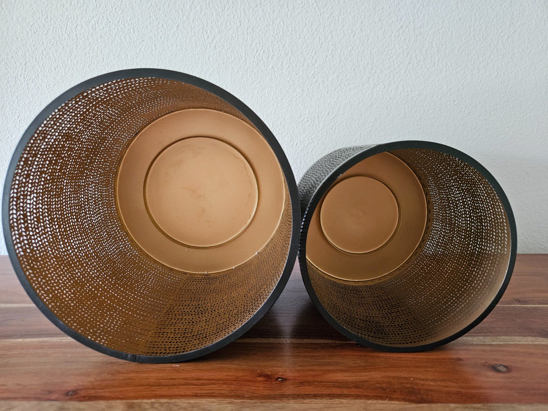 Micasa Altro in Decorazioni & Accessori: 2 Windlichter schwarz gold Herbstdeko Kerzenhalter Latern... – Usato da Basel venduto da Anghkorwatt 5