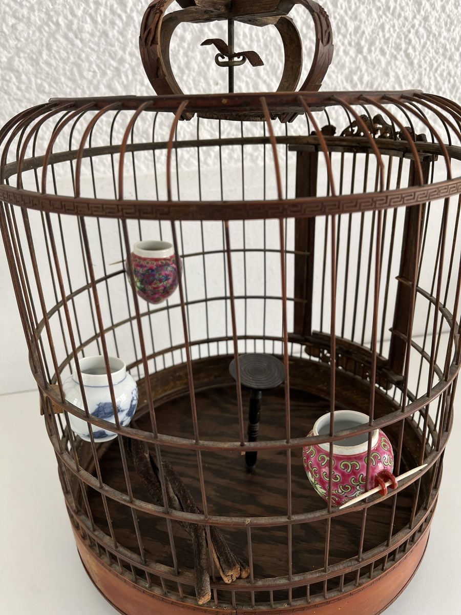 Tutte le decorazioni: alter, schöner,chinesischer Vogelkäfig – Usato da Wetzikon ZH venduto da seli03 6