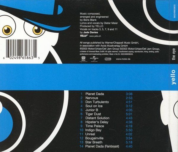 CD: CD Yello - The eye (Digipak, 2003) – Usato da Möriken AG venduto da mineralia 1