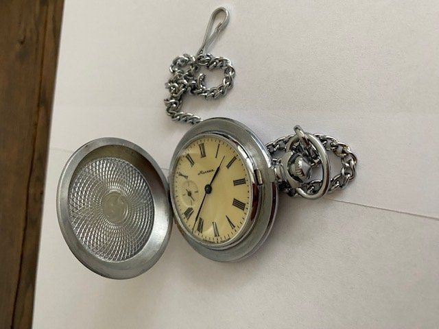 Orologi: TASCHENUHR  MECHANISCH MIT SPRUNGDECKEL – Usato da Chur venduto da silbermon 6