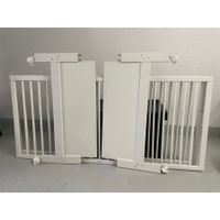 Kinderbett Gestell mit seitl. Sicherheitsgittern, auf Rädern
