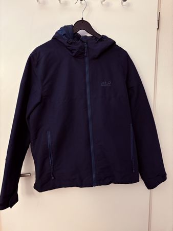 Jack Wolfskin Herrenjacke blau Grösse M Stormlock Active