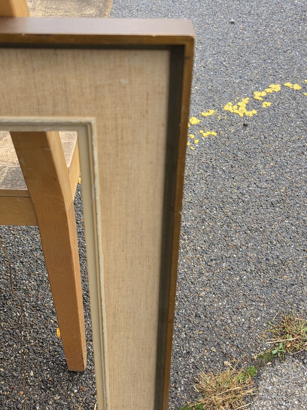 Cadres de tableaux: Holz Bilderrahmen beige braun gebraucht . – D'occasion à Mettlen par elios0888 1