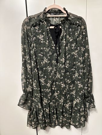 Zara Blümchenkleid, Grösse S