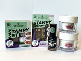 Essence Nail Stamp und Jolifin Gel (UV/LED)
