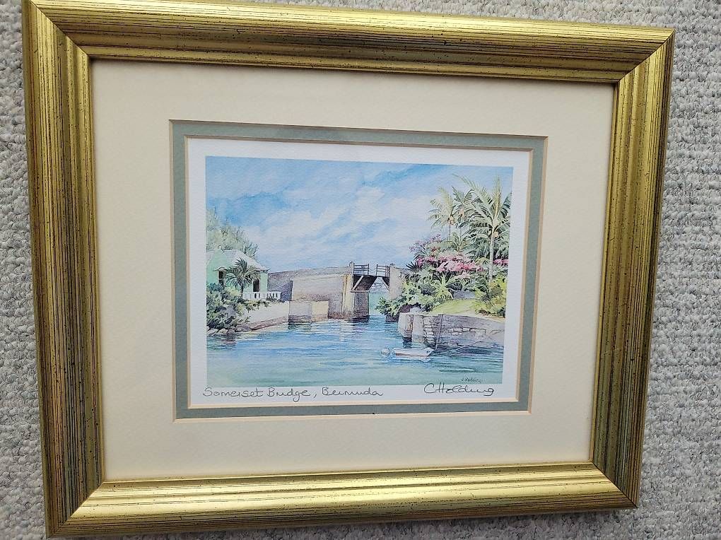 Tableaux: wunderschönes Aquarell Somerset  – D'occasion à Spreitenbach par dde_5k86 1