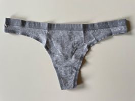 Victoria’s Secret Cotton Logo Thong S NEW