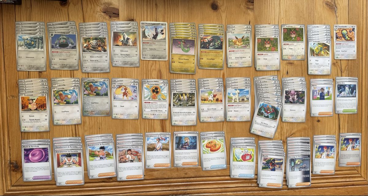 Pokémon Sammelbilder & Trading cards: Pokémon Évolutions Prismatiques 355 cartes – Neu (gemäss Beschreibung) aus Miège von Mickit92 1