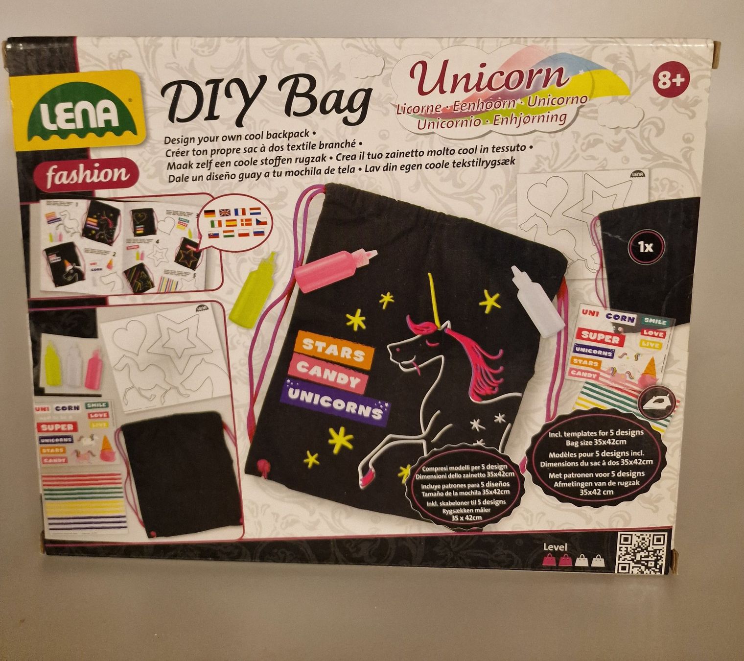 Kit bricolage: LENA DIY Bag - Einhorn  Bastelset Neuv – Nuovo e nell'imballaggio originale da Oberuzwil venduto da aseinkaufswelt