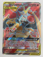 Glurak & Rutena GX TAG TEAM Pokemon Karte 212/236 Holo🇩🇪