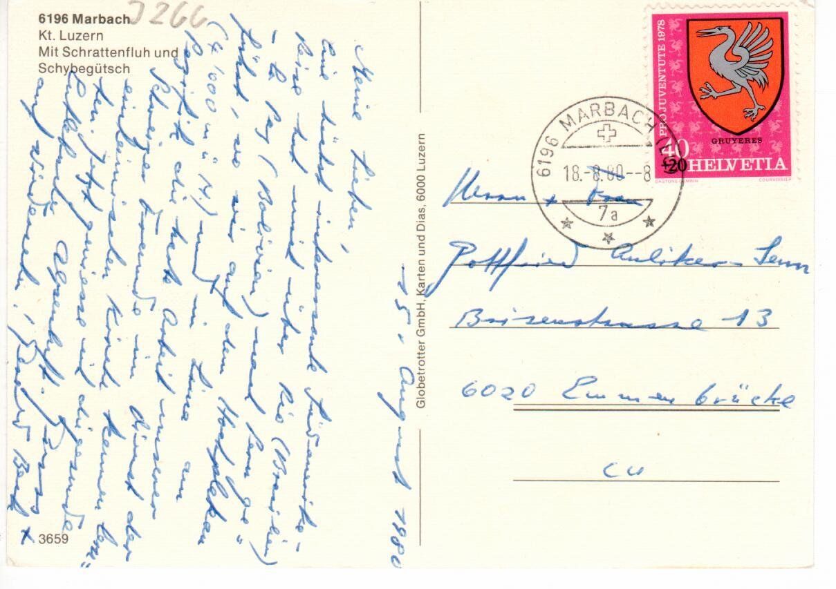 Cartes postales: Marbach LU – D'occasion à Wolhusen par Curver9 1