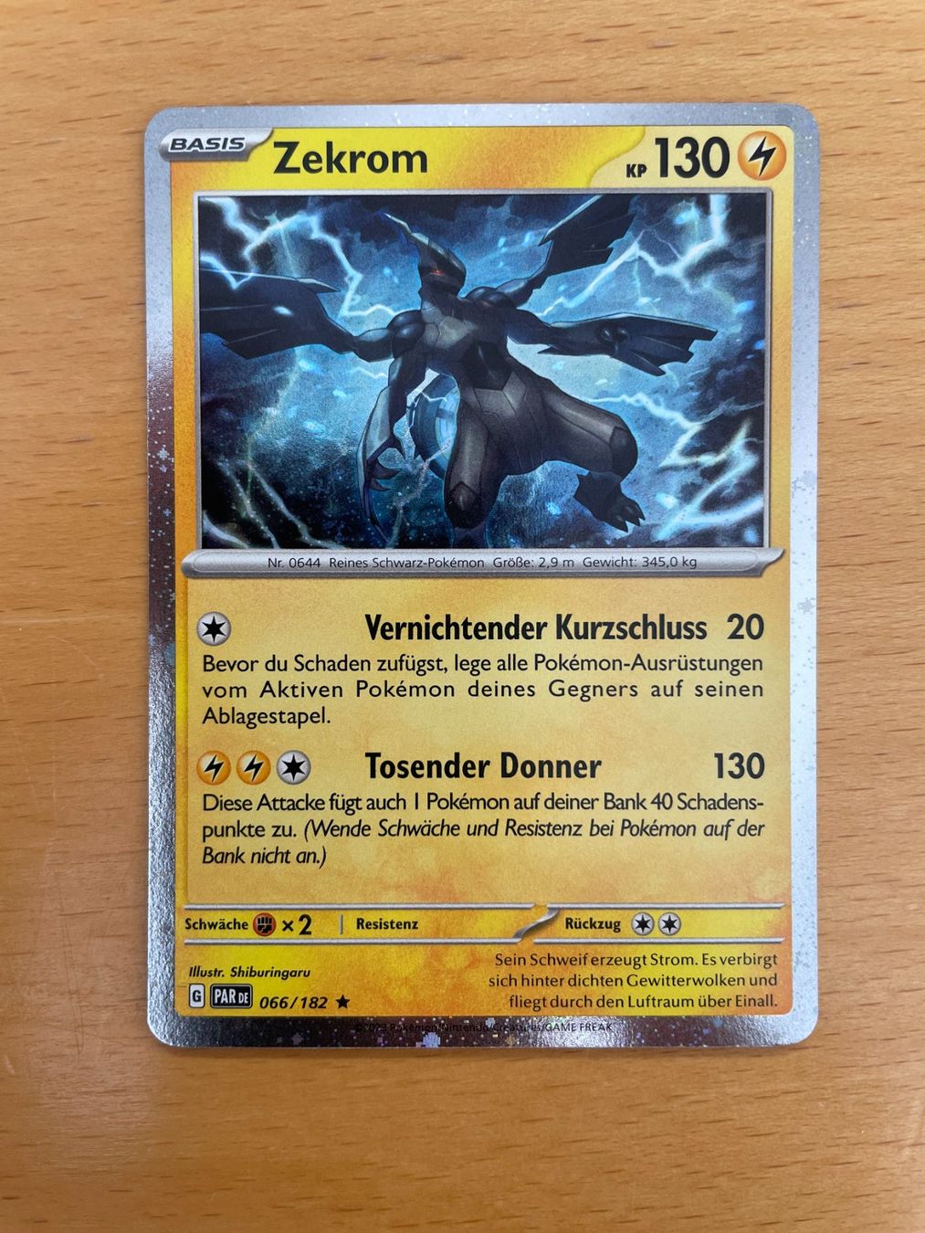 Pokémon Sammelbilder & Trading cards: Pokemon Zekrom Spezial (Versand gratis) – Neu (gemäss Beschreibung) aus Chur von Angerson