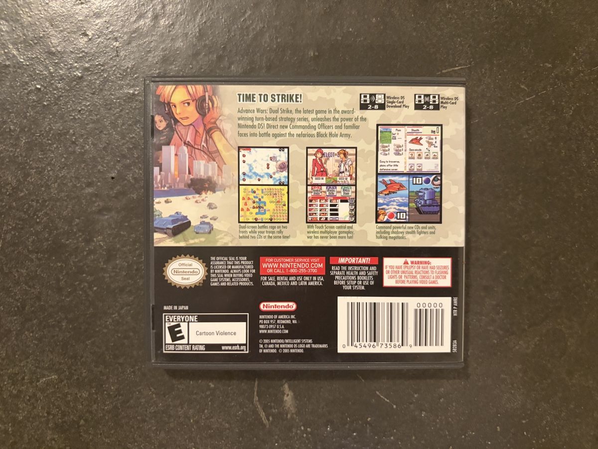 Nintendo Spiele: Advance Wars Dual Strike US Version – Gebraucht aus Susch von Ascaso 1