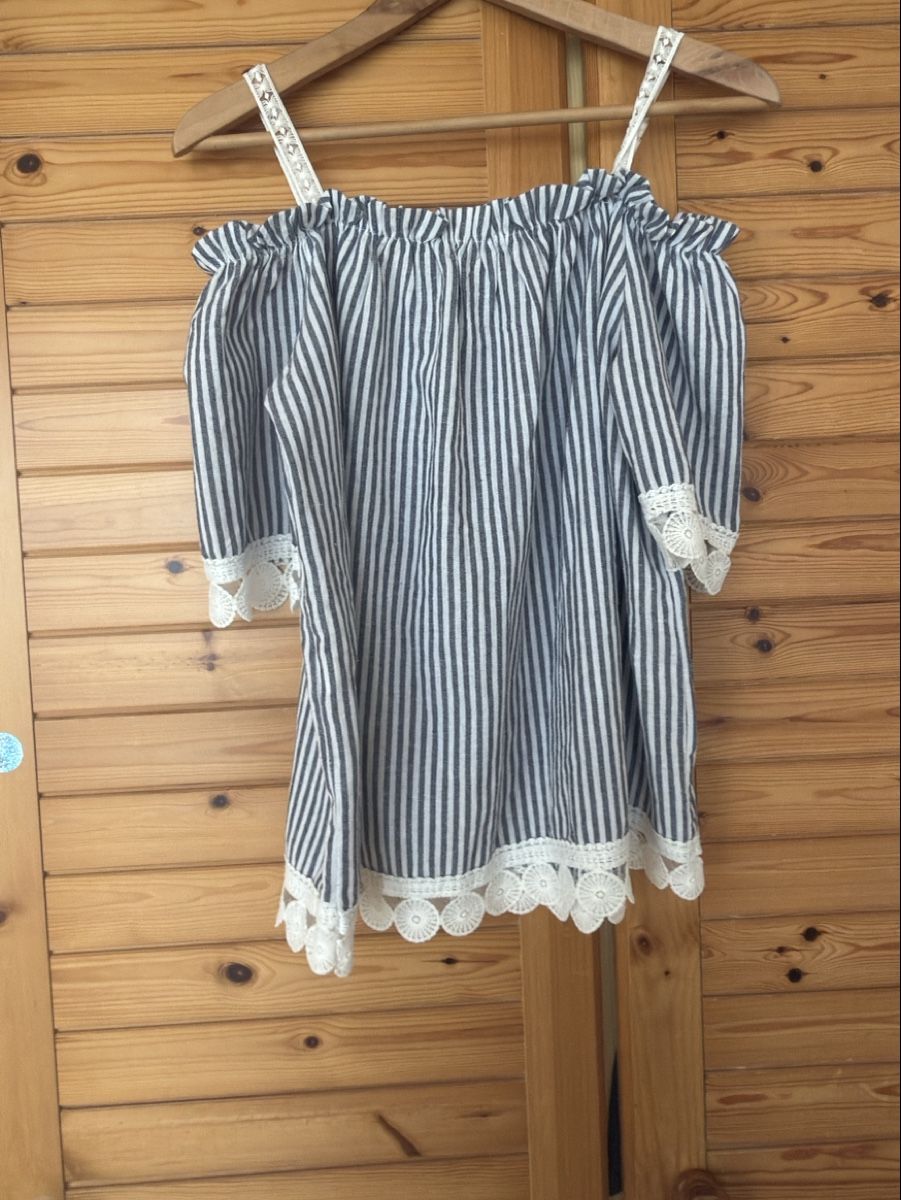 Camicette: Sommer Bluse Moni & Co. XL/L, gestreiftes – Usato da St Gallen venduto da Berta343 3