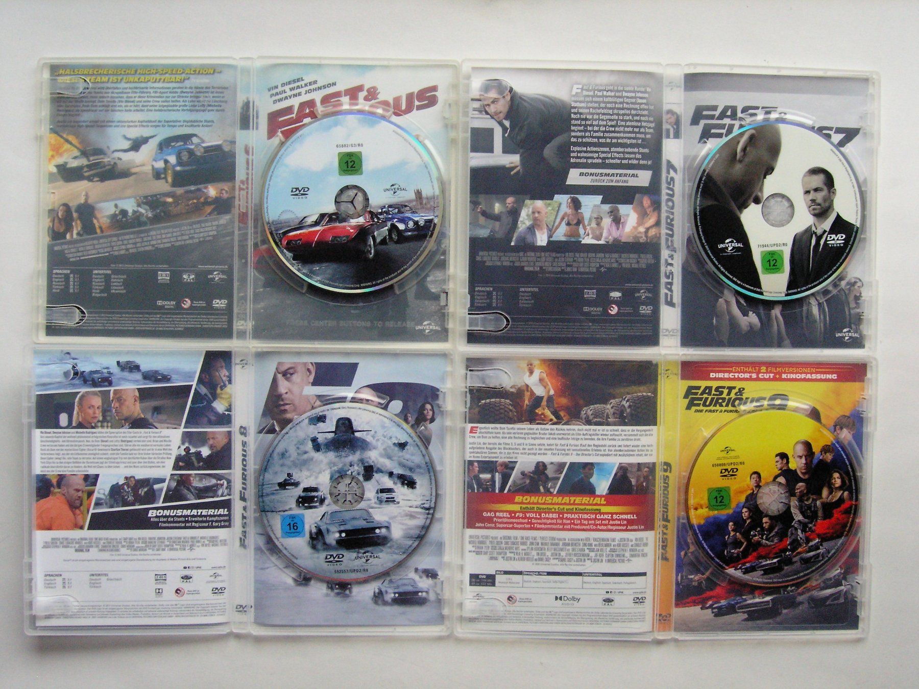 Alle DVDs: FAST & FURIOUS 1 - 9 DVD EDITION – Gebraucht aus Zuzwil SG von vette13 3