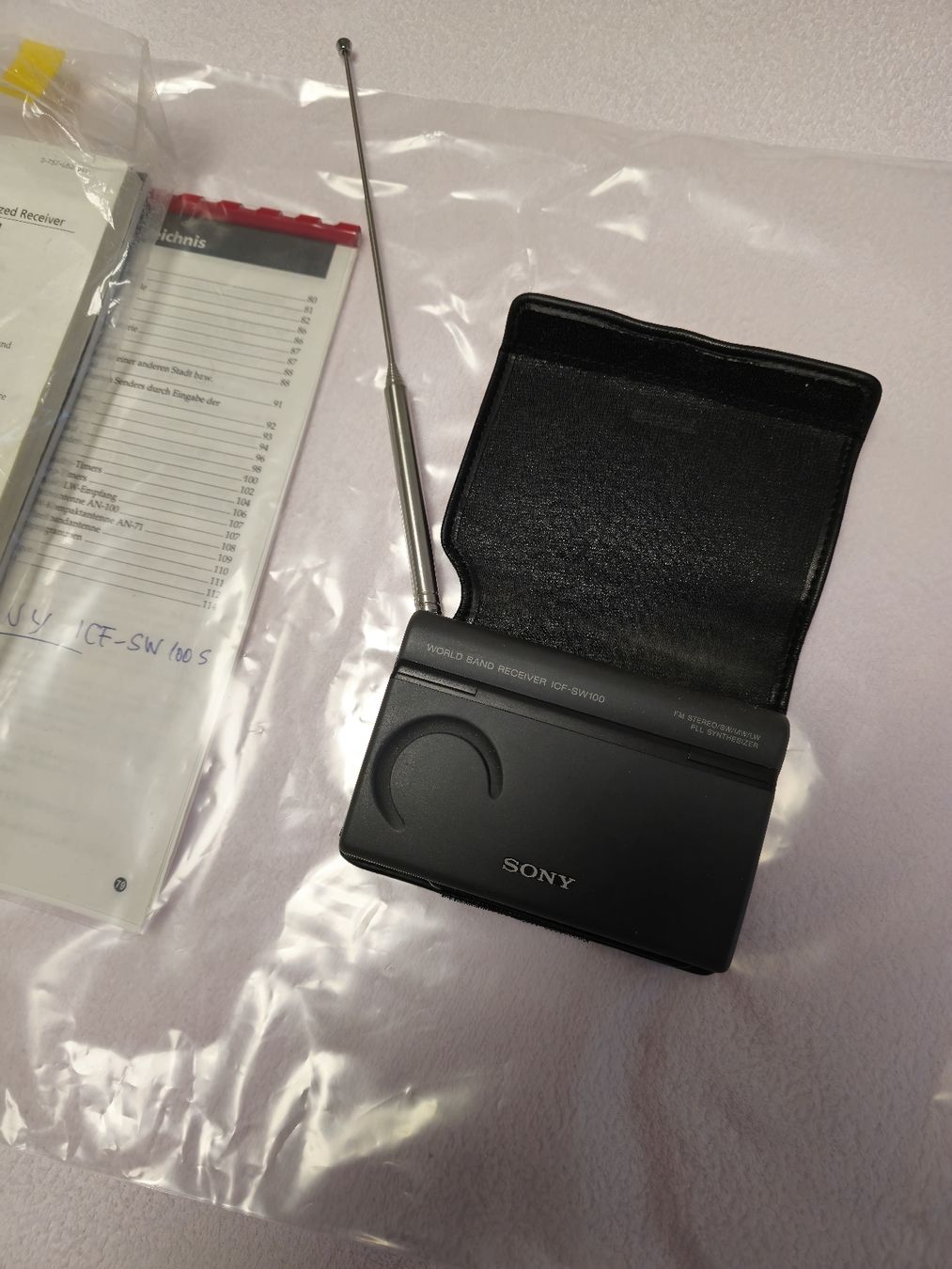 Sony ICF-SW100 Weltempfänger Radio (Gebraucht) in Amriswil für CHF 148 ...