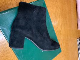 Bottines Paul Green daim noir – taille 38 – excellent état