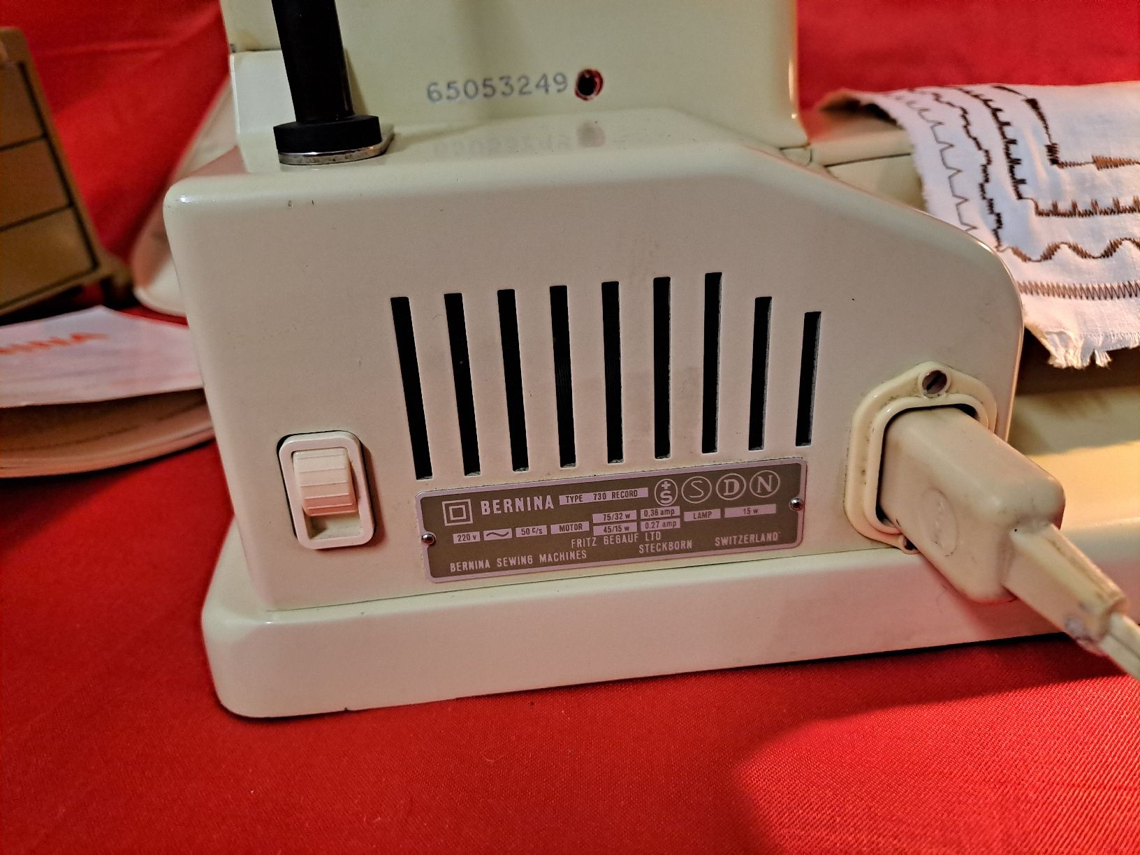 Bernina Machines à coudre: Bernina 730 record – D'occasion à Belp par amalija 4
