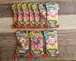 10 Pokemon Perfect Order Booster Packs