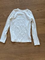 Langarm Shirt weiss Grösse 122/128