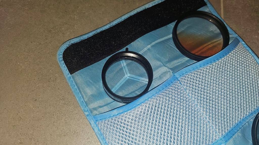 Filtri: Diverse Kamerafilter 67mm mit Filtertasche – Usato da Luterbach venduto da akvp17 1