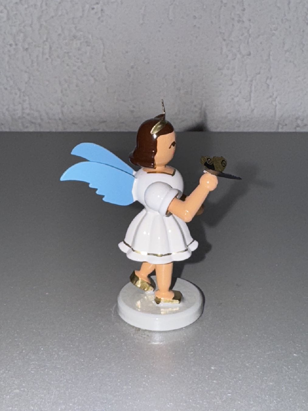 Tutte le decorazioni: Blank Engel mit Schmetterling, Handarbeit, Schutzengel – Nuovo e nell'imballaggio originale da Grosswangen venduto da Second_hand_paradise 3