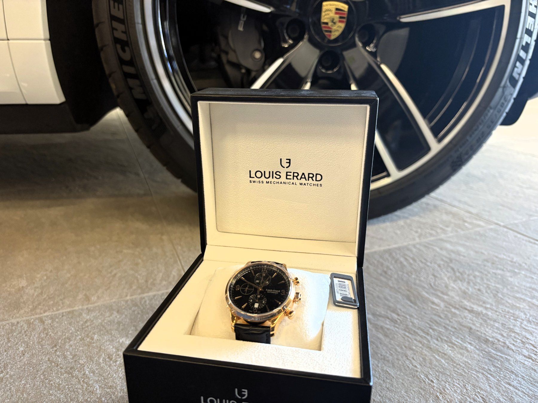 Louis Erard Uhren: Louis Erard 1931 Chronograph Black NEU – Neu und originalverpackt aus Triesen von Rnc1 2