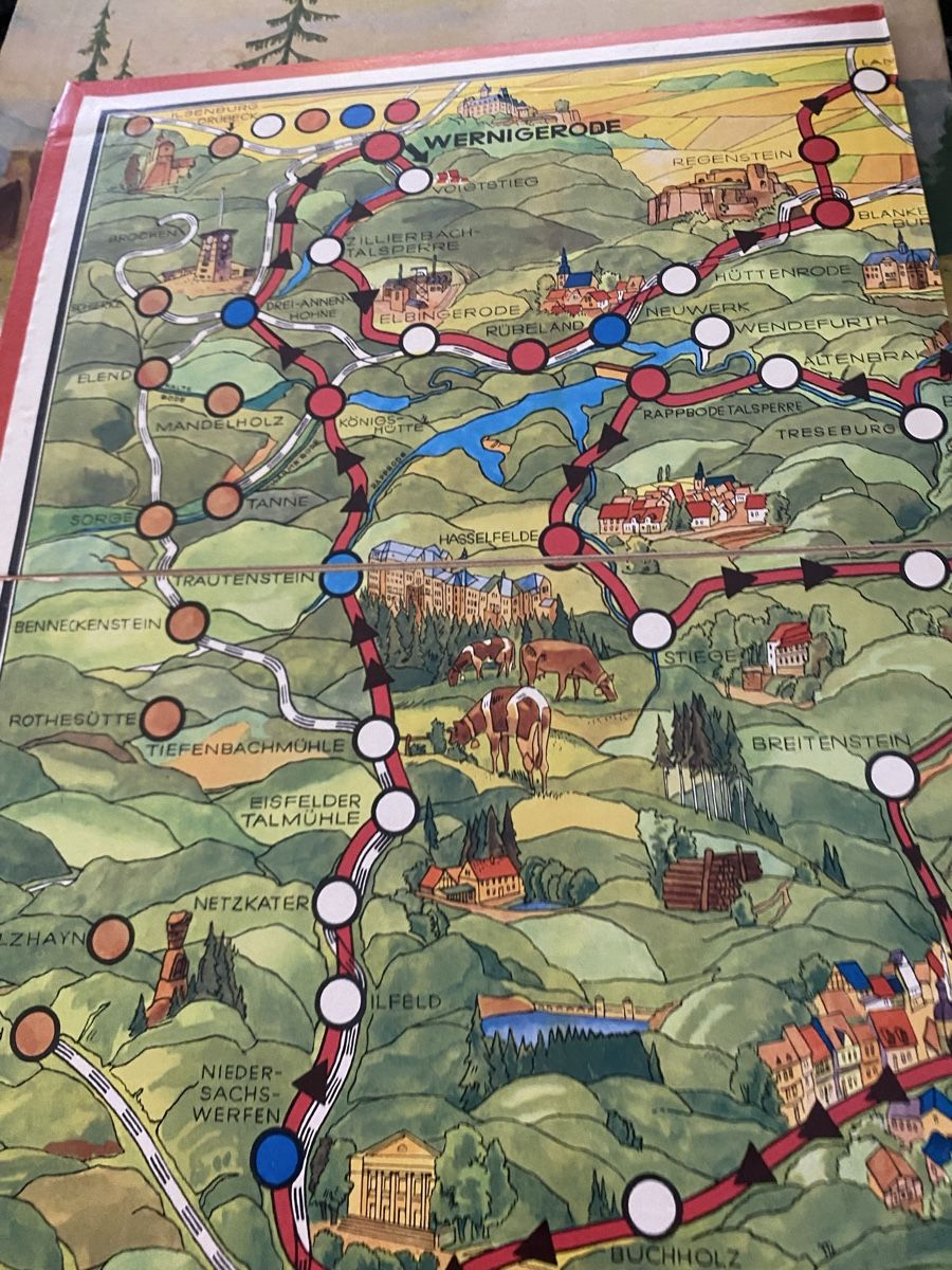 Giochi: Gesellschaftsspiel Eine Wanderung im Harz , Sammlerwert – Usato da Obbürgen venduto da bugi6868 3