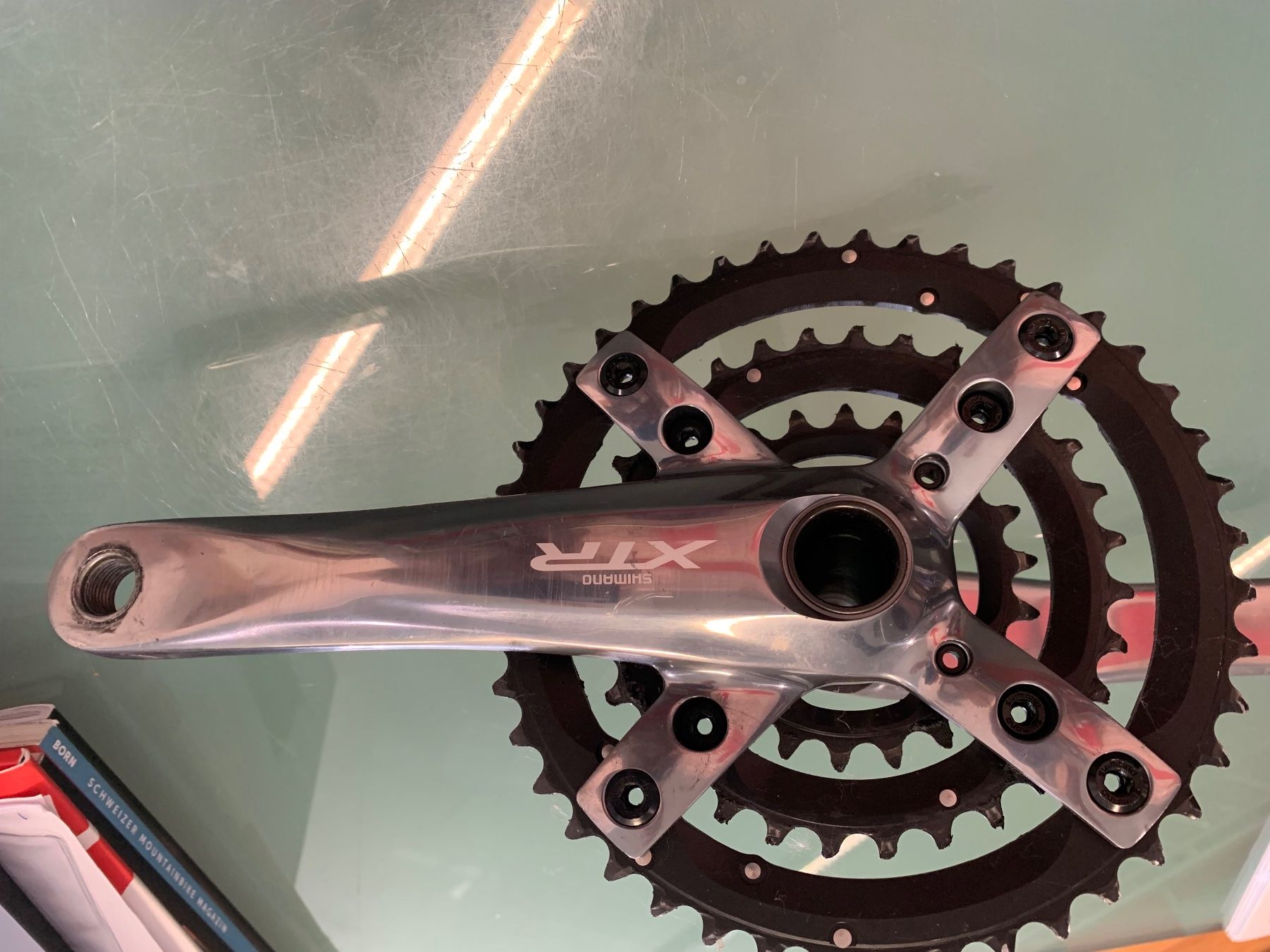 Shimano Pièces détachées: Kurbelsatz XTR 175 – D'occasion à Widen par chilli2hot