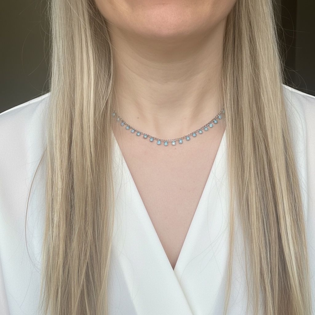 Colliers: Silver Türkisstein – Neuf avec emballage d'origine à Adliswil par sed_tn96 2