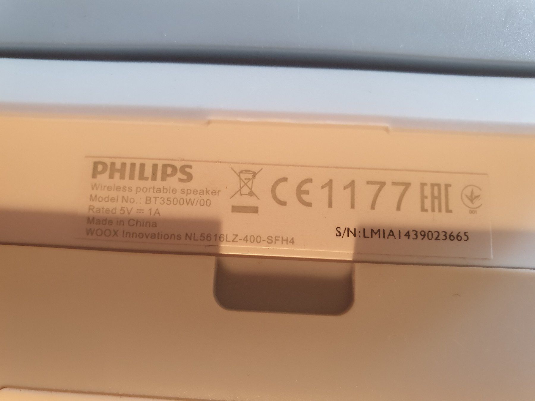Philips Lautsprecher: Philips wireless portable Speaker – Gebraucht aus Zürich von loosebone 2