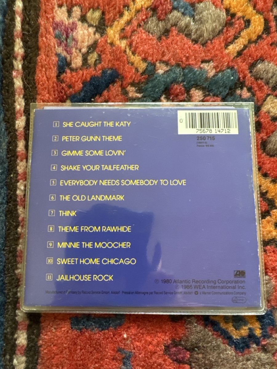 CD: Blues Brothers & Blues CDs – Usato da Zürich venduto da 2013tg 3