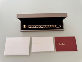 Bracelet Pomellato Narciso en Or Rose avec Cristal de Roche