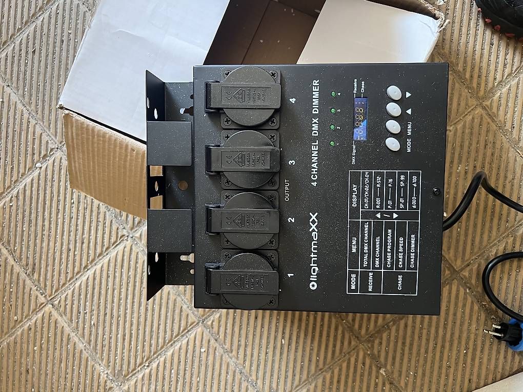 Mischpulte: lightmaXX Multi Dimm MKII  Dimmer DMX 4 canali – Gebraucht aus Piotta von gab_s6dz 1