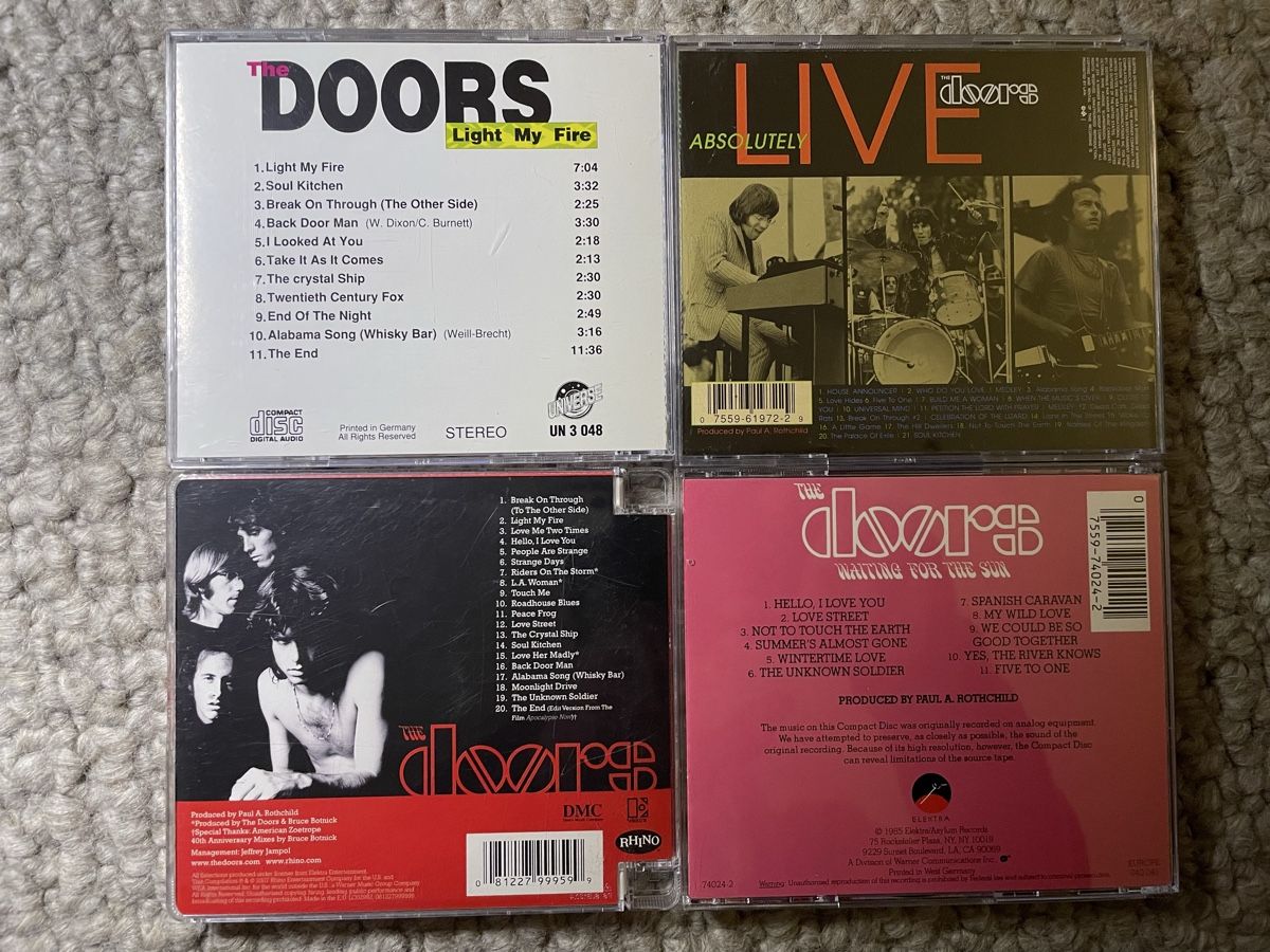 CD: 4x The Doors – Usato da Reinach AG venduto da trigger7811 1