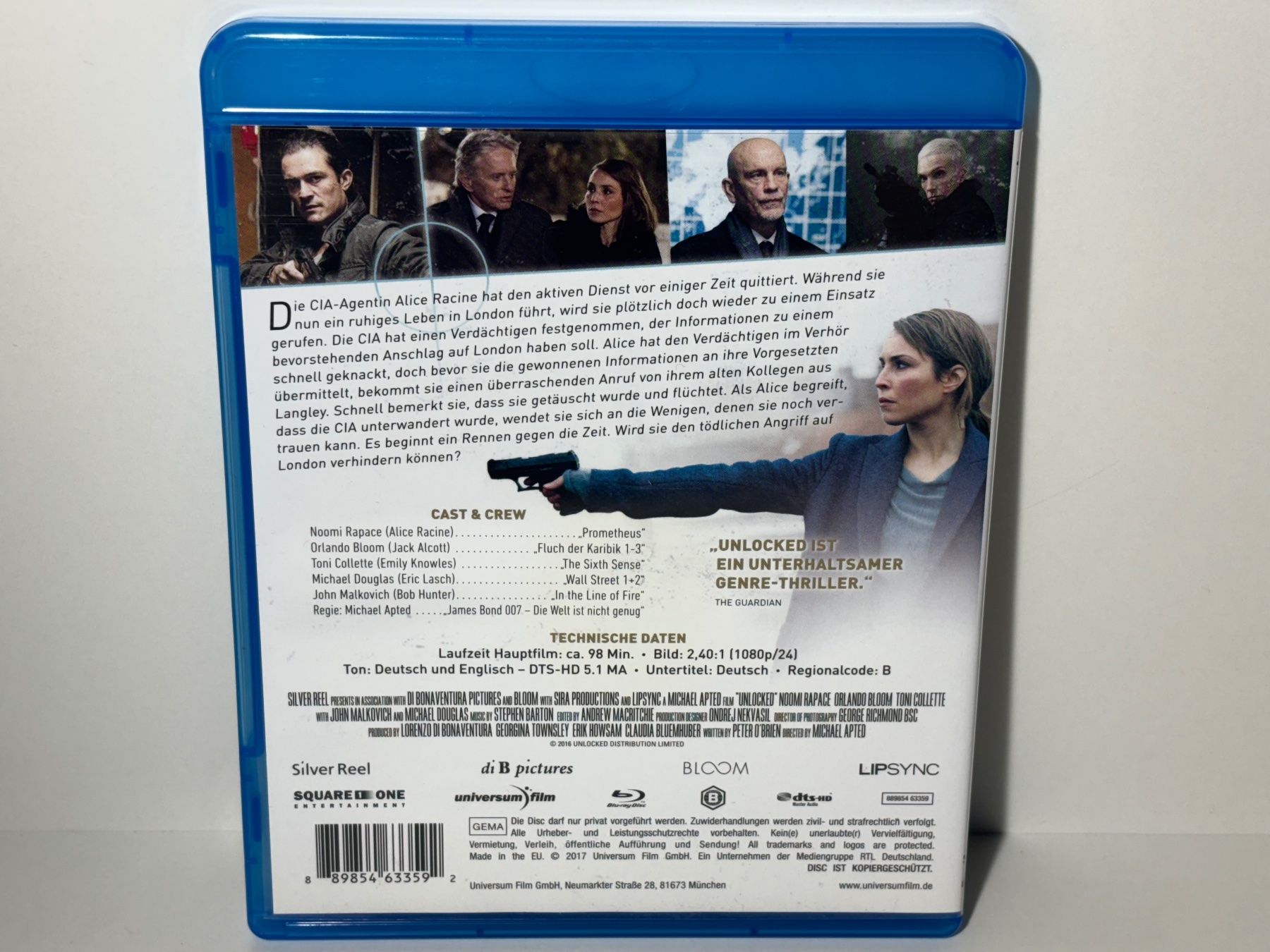 Tutti i DVDs: Unlocked Blu Ray – Usato da Wilderswil venduto da Sstriker 1