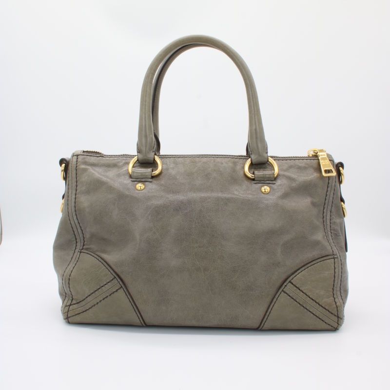 Prada Taschen für Damen: Prada Vitello Shine – Taupe/Argilla - medium – Gebraucht aus Urtenen-Schönbühl von jana2kids 4