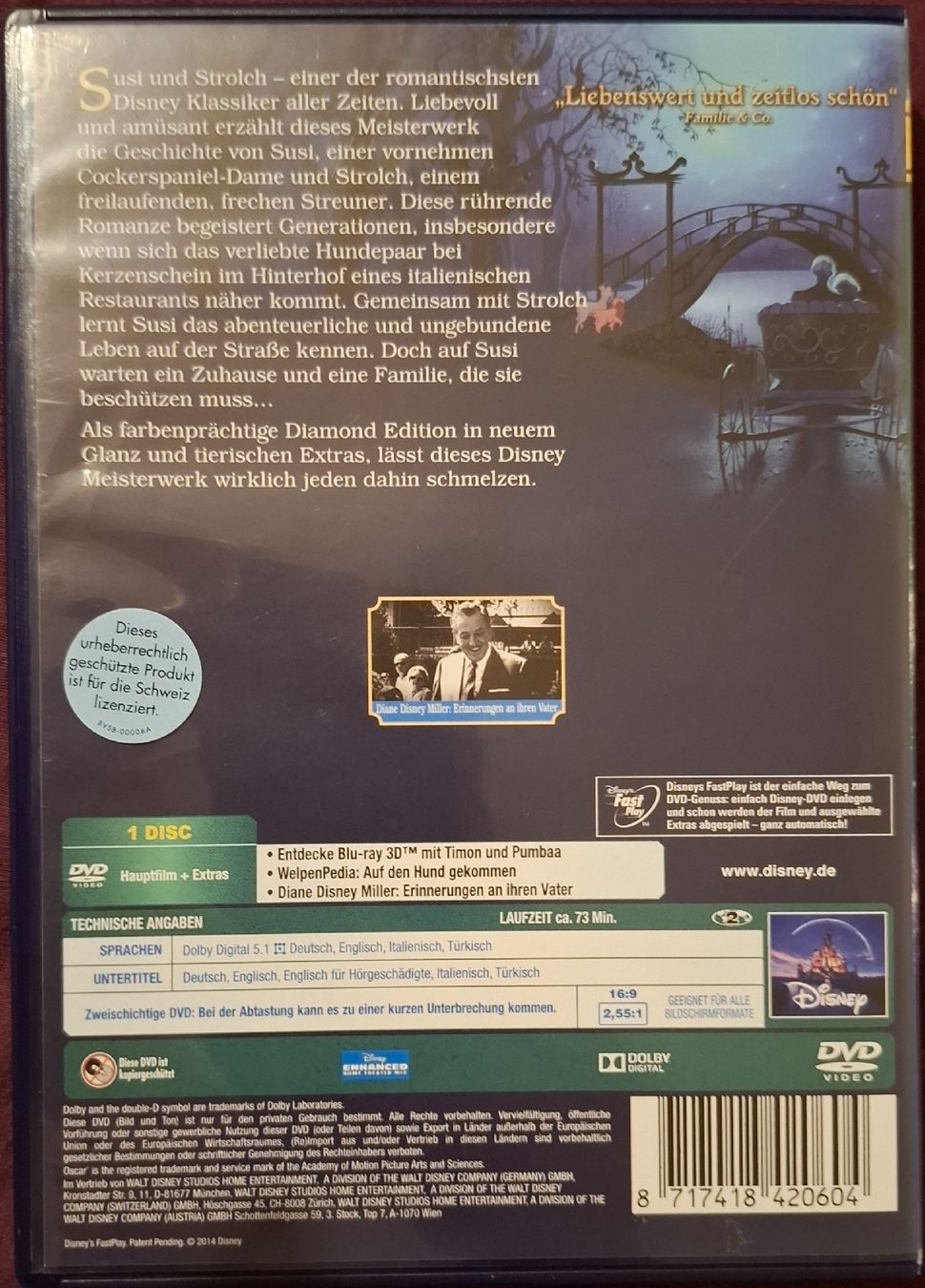 Tous les DVDs: Susi und Strolchi – D'occasion à Basel par mgn_ft72 1