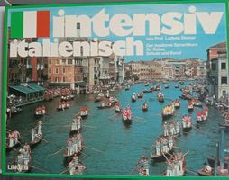 Vintage Italienisch Sprachkurs von Prof. Ludwig Steiner 1987