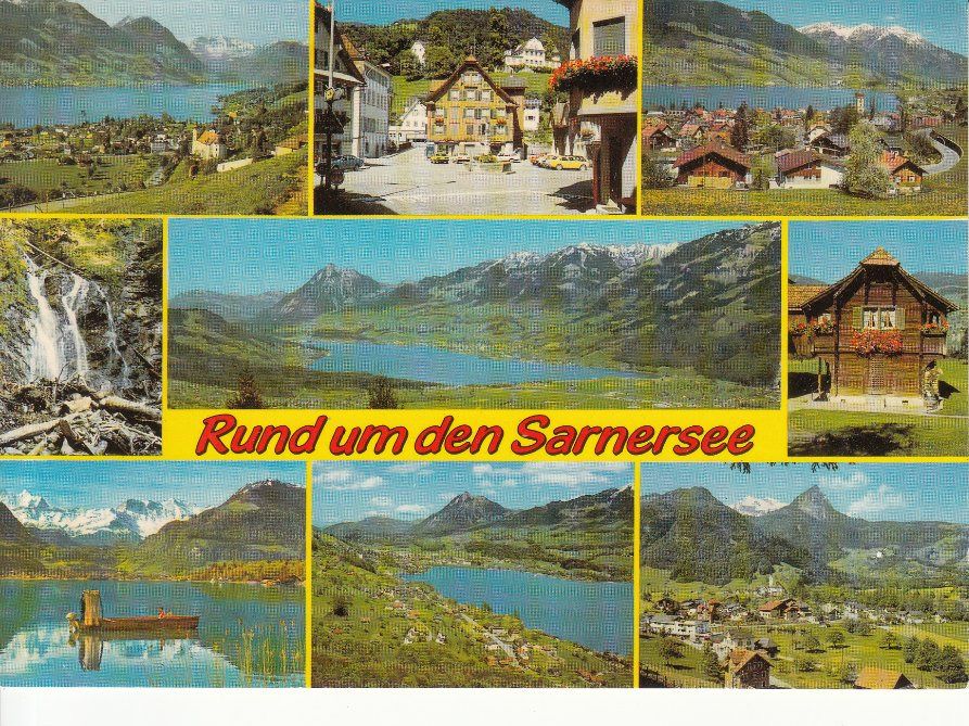 Ansichtskarten: Sarnersee ca. 1970 – Gebraucht aus Bürglen TG von StampGraf