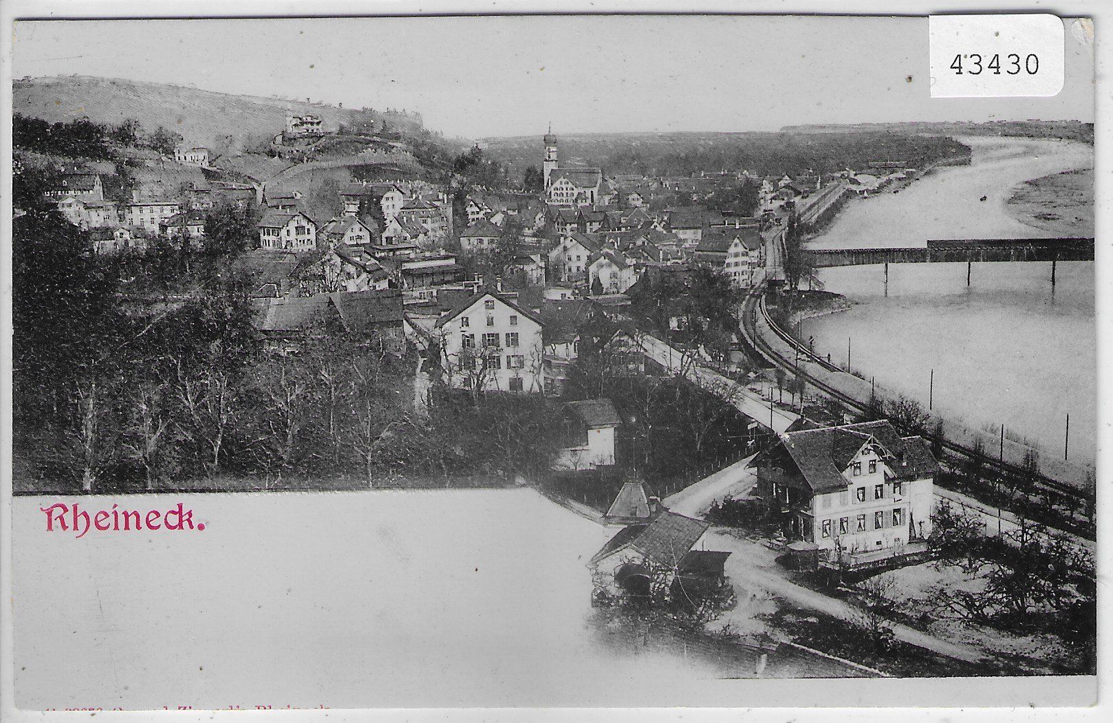 Cartes postales: Rheineck - Reliefkarte - Generalansicht – D'occasion à Ettingen par Kartenplanet