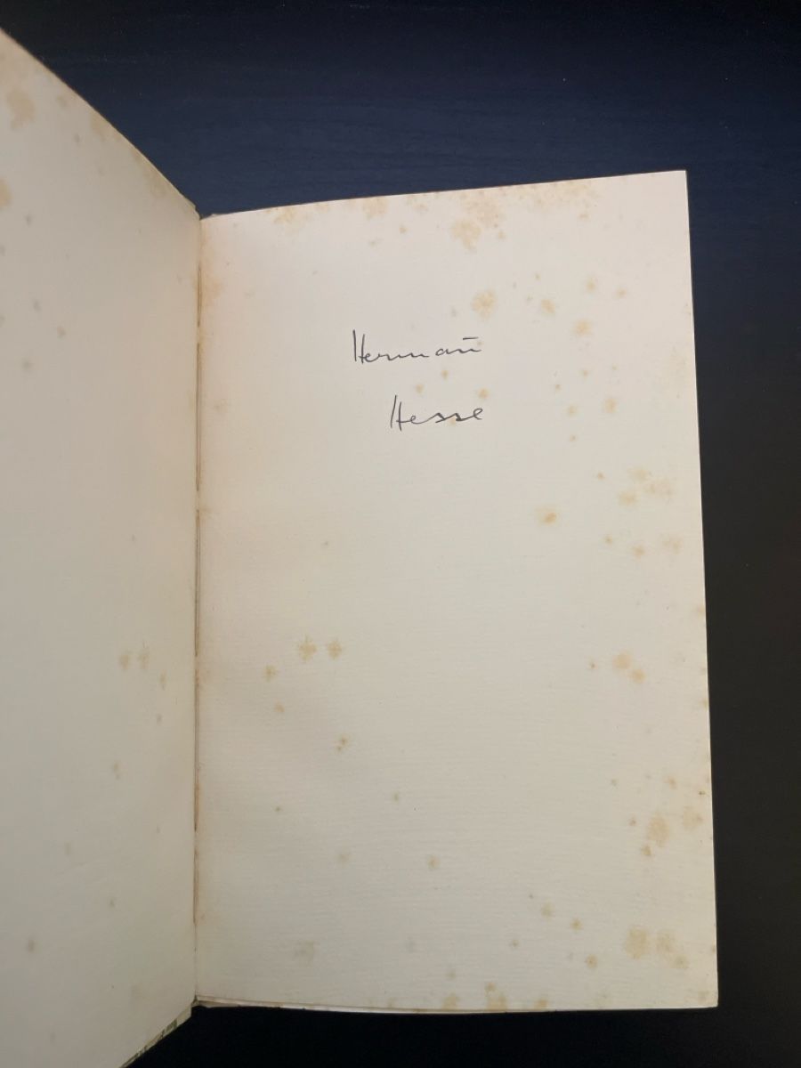 Bücher: Hermann Hesse (handsigniert): Über das Alter – Gebraucht aus Beromünster von Lawrence_ess 1