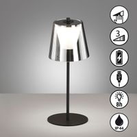 LED Aussen Tischleuchte, 35 cm Höhe