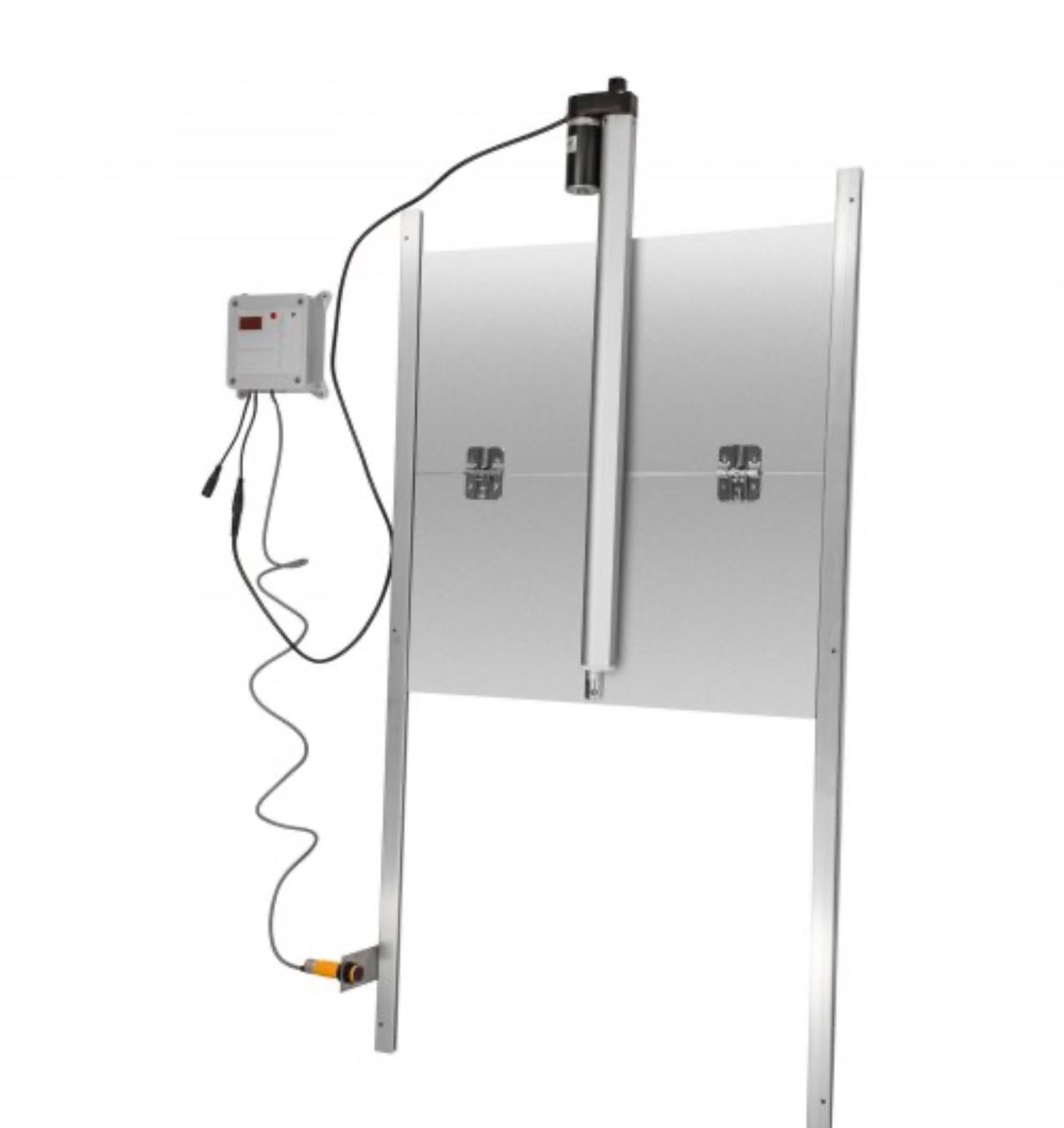 Käfige, Transport & Sicherheit: Automatische Hühnerklappe Aluminiumlegierung/ABS Hühnertür m – Neu und originalverpackt aus Amriswil von JaJa-Express 7