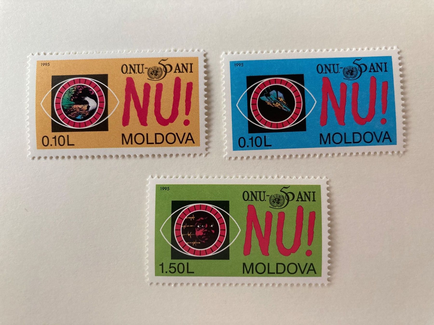 Tutti i francobolli: Republik Moldau 1995 UNO MI.184-186 – Nuovo (secondo la descrizione) da Erlach venduto da Minka123