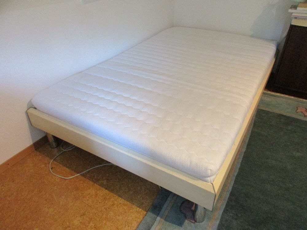 Bett 120x200 mit Lattenrost und Matratze Kaufen auf Ricardo
