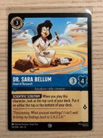 Dr. Sara Bellum 152 EN Disney Lorcana Wilds Unknown 12