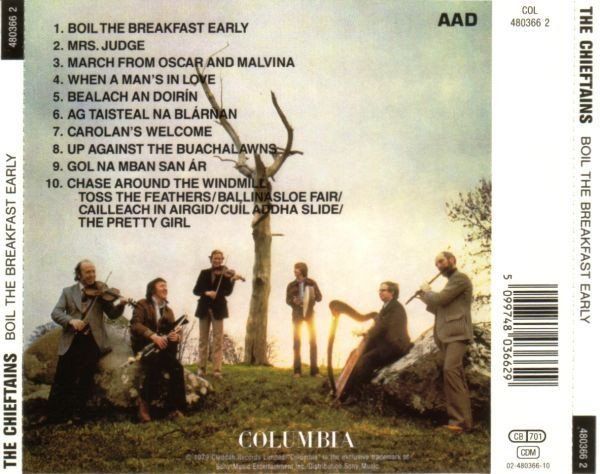CDs: The Chieftains – Boil The Breakfast Early – Gebraucht aus St.Gallen von CD_jalamusic 1