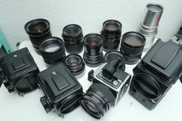 LETZTE Gelegenheit Hasselblad Sammlung Kameras Objektive